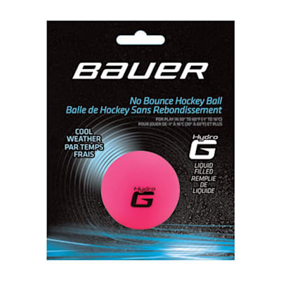 Inlinehockey Streethockey gefüllt Ball Bauer Hydro-G Cool Weather 