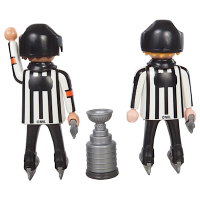 Playmobil NHL Referees w Stanley Cup Pure Hockey Equipment