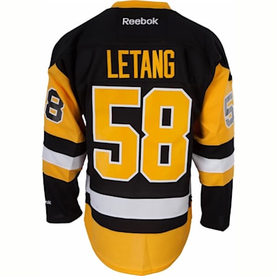 Pittsburgh Penguins No58 Kris Letang Gold Alternate Jersey