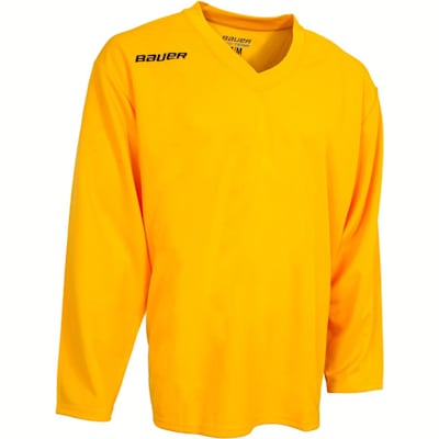 Bauer Hockey Core Orange Practice Jersey Size  Senior/Adult Long Sleeve 