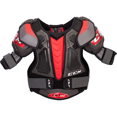 Details about   CCM QLT QuickLite Edge Hockey Shoulder Pads Protective Gear Youth Medium New 
