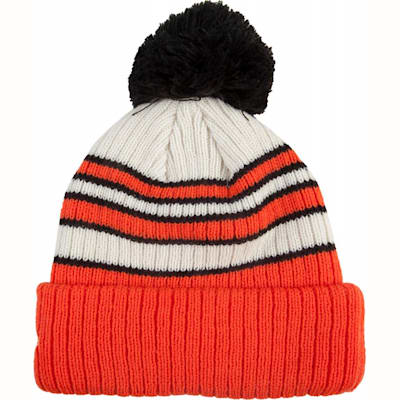 Philadelphia Back (New Era NHL Traditional Stripe Knit Hat)