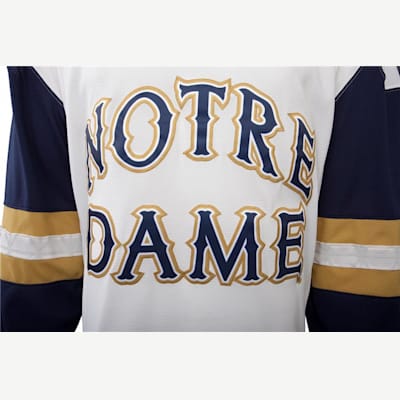 Men's Under Armour White/Navy Notre Dame Fighting Irish Iconic