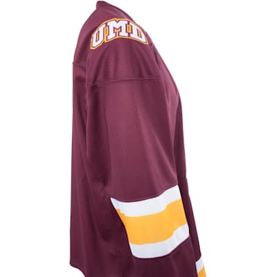 Side (Under Armour Minnesota-Duluth Bulldogs Jersey - Home/Dark - Senior)
