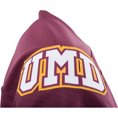Shoulder Logo (Under Armour Minnesota-Duluth Bulldogs Jersey - Home/Dark - Senior)