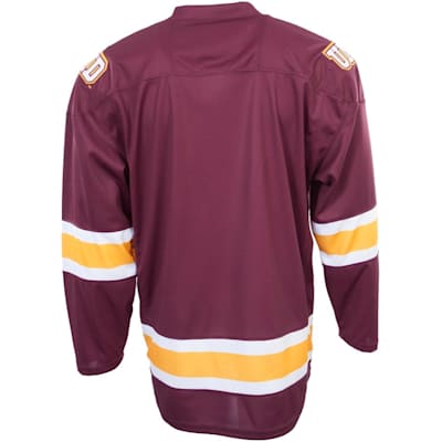 Back (Under Armour Minnesota-Duluth Bulldogs Jersey - Home/Dark - Senior)
