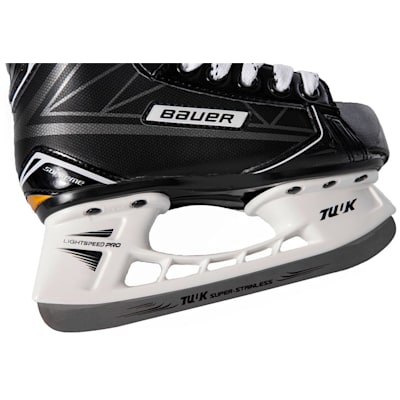 BAUER SUPREME S160 ICE HOCKEY SKATES NEW $80 KIDS/BOYS/YOUTH 2-8 years old 