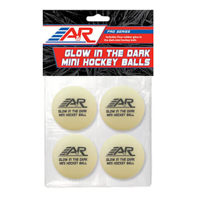  (A&R Glow in the Dark Mini Balls - 4 Pack)