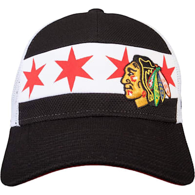 Reebok Chicago Blackhawks Cap Mesh Back Adjustable Snapback Hat