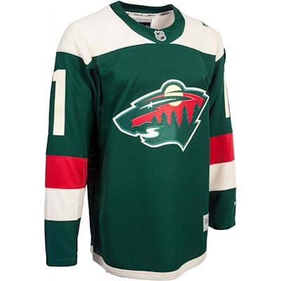 Zach Parise Green Minnesota Wild Jersey Unsigned