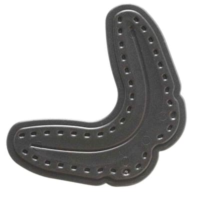 Black (Shock Doctor Ultra MicroFit Mouth Guard - Senior)