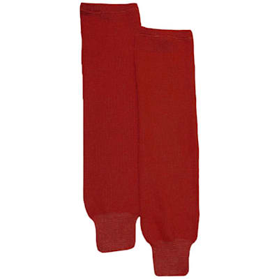 Red (CCM S100P Knit Socks - Youth)