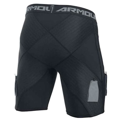 Under Armour Hockey Coreshort Pro Jock w Cup Senior Pure