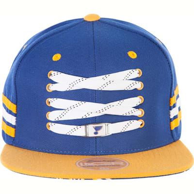 ST. LOUIS BLUES FANATICS CORE NOTE SNAPBACK - GREY