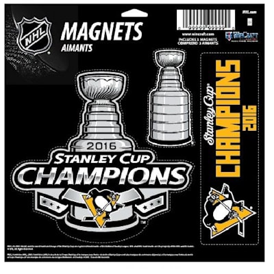 Pittsburgh Penguins 2017 Stanley Cup Champions Hockey Sticks Gray