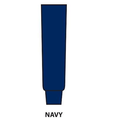 Navy (Solid Knit Hockey Socks - Junior)