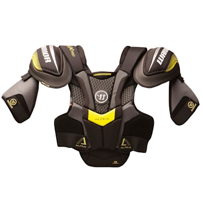 Alpha QX Pro Shoulder Pad - Front View (Warrior Alpha QX Pro Hockey Shoulder Pads - Senior)