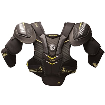 New Warrior Alpha QX3 Ice Hockey Shoulder Pad Chest Protector Senior Medium SR 