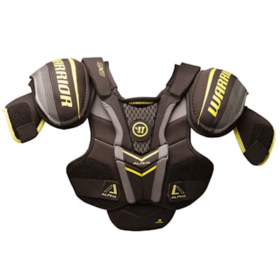 Alpha QX3 Shoulder Pad - Front View (Warrior Alpha QX3 Hockey Shoulder Pads - Junior)