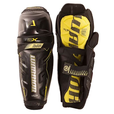 Warrior Alpha QX Pro Shin Guards  Ice Inline Roller Hockey Protection 