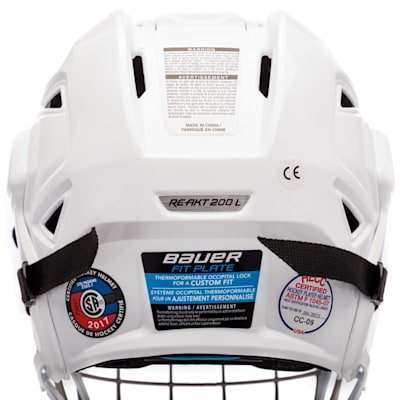  (Bauer RE-AKT 200 Hockey Helmet Combo)
