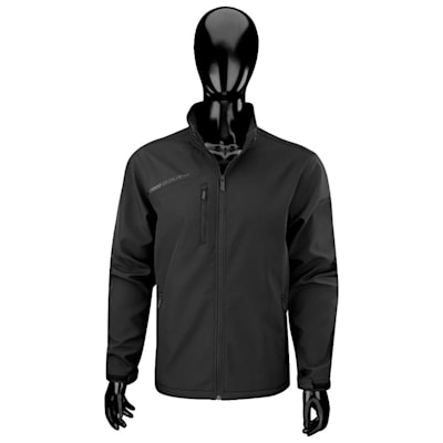 Black (Bauer Team Softshell Hockey Jacket - 2017 - Senior)
