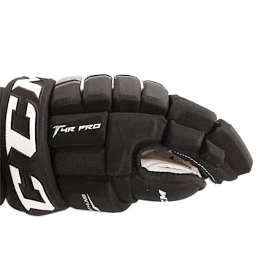 CCM Hockey Senior/Adult Tacks 4R Pro Black/Sunflower Glove 