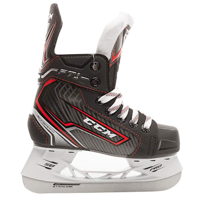 Outside (CCM Jetspeed FT1 Ice Hockey Skates - Youth)