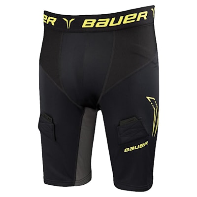 Elite Hockey Compression Short with Jock/Tabs for Boys –