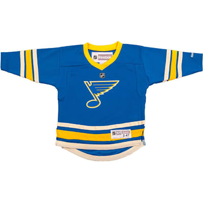 NHL St. Louis Blues Blue Jersey Crest T Shirt by Reebok