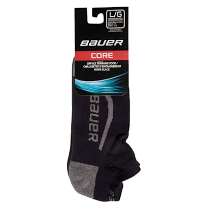  (Bauer Core Ankle Cut Hockey Socks - 2017 - Adult)
