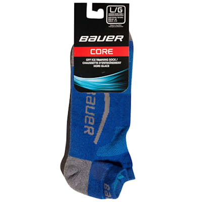  (Bauer Core Ankle Cut Hockey Socks - 2017 - Adult)