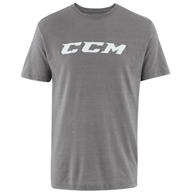 Dark Grey Heather (CCM Core Tri Blend Short Sleeve Hockey Shirt - Youth)