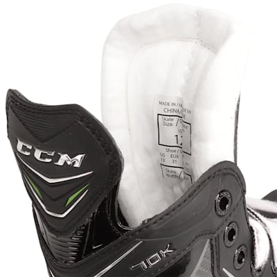 Tongue Shot (CCM Ribcor 70K Ice Hockey Skates - Youth)