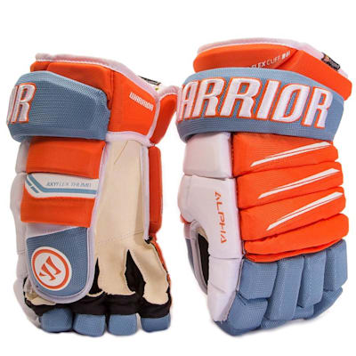  (Warrior Alpha Pro Hockey Gloves - Junior)