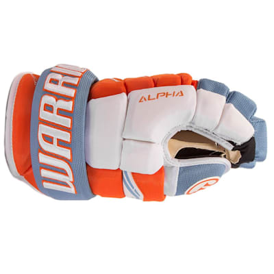 Side View (Warrior Alpha Pro Hockey Gloves - Junior)