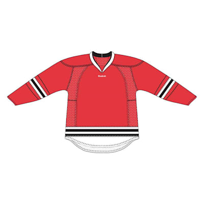 Reebok 25p00 gamewear hockey jersey top