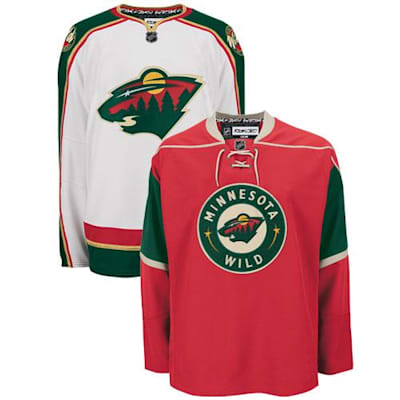 Reebok 7187 Authentic Replica Hockey Jersey Minnesota Wild