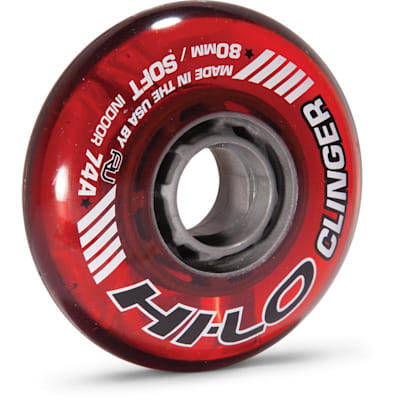 Hi-Lo Clinger Inline Hockey Wheel (Mission Hi-Lo Static Inline Hockey Wheel - Black)