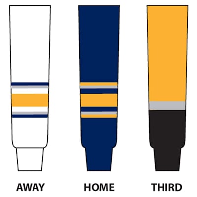 Dogree NHL Team Hockey Socks - Buffalo (NHL Team Hockey Socks - Buffalo Sabres - Junior)