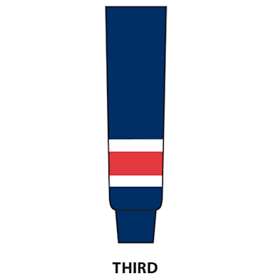 Third (NHL Team Hockey Socks - New York Rangers - Junior)