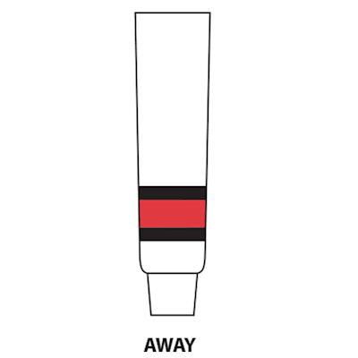 Away (NHL Team Hockey Socks - Ottawa Senators - Intermediate)
