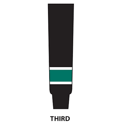 Third (NHL Team Hockey Socks - San Jose Sharks - Tyke)