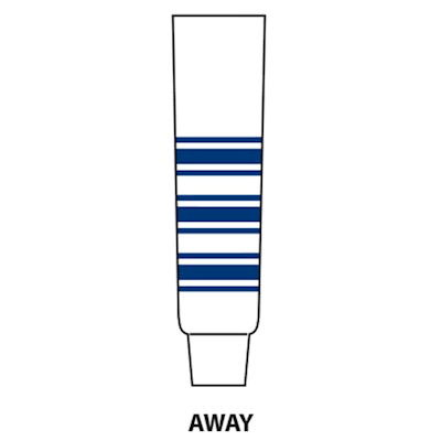 Away (NHL Team Hockey Socks - Toronto Maple Leafs - Youth)