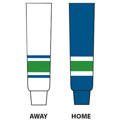 Dogree NHL Team Hockey Socks - Vancouver (NHL Team Hockey Socks - Vancouver Canucks - Intermediate)