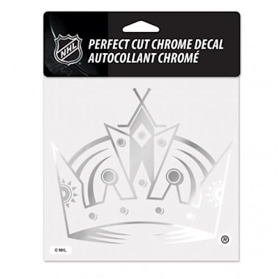 Perfect Cut Chrome Decal LA (Wincraft Perfect Cut Hockey Chrome Decal - Chicago Blackhawks)
