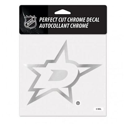 Perfect Cut Chrome Decal DAL (Wincraft Perfect Cut Hockey Chrome Decal - Chicago Blackhawks)