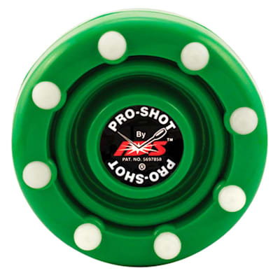 Green (IDS Pro Shot Inline Hockey Puck)