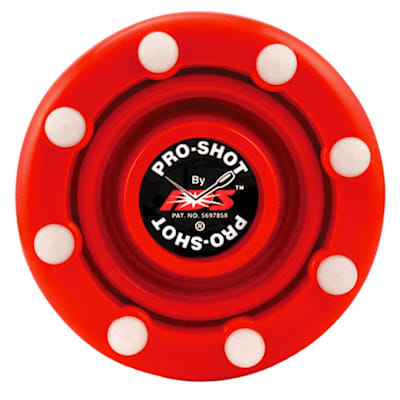 *SALE* 1 NEW Red IDS Pro-Shot Inline Hockey Puck 