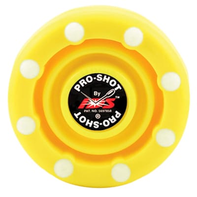 Yellow (IDS Pro Shot Inline Hockey Puck)